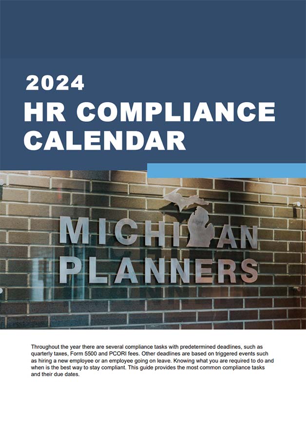 2024 Compliance Calendar Cover