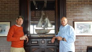 Michigan Planners "Benefit Brothers" Michael Dilorenzo and John Dilorenzo pose in the Michigan Planners office.