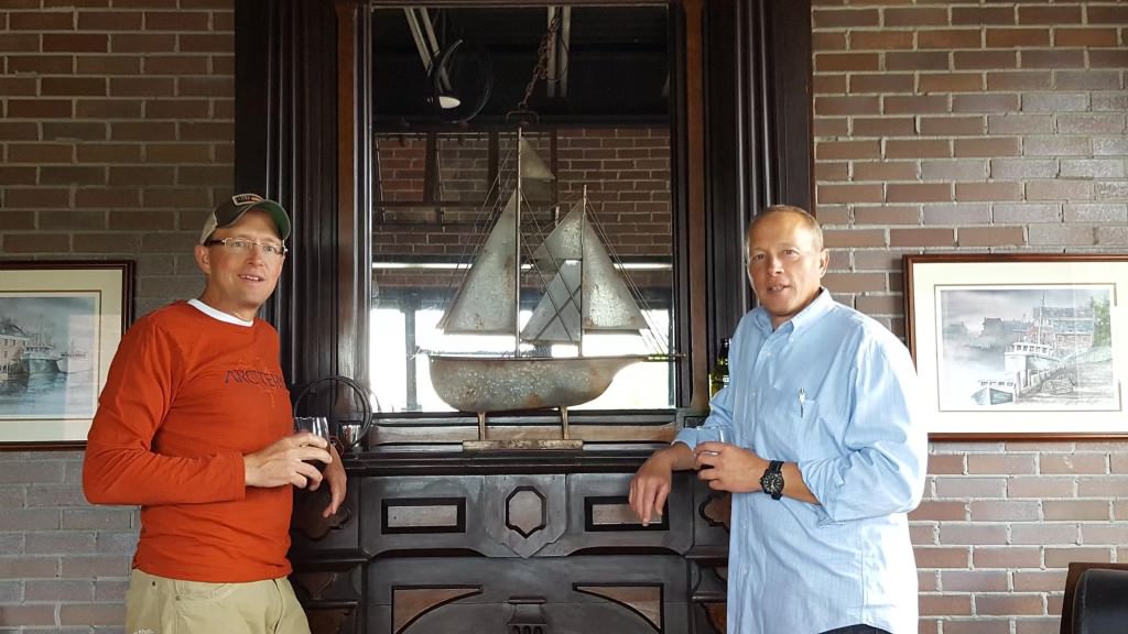 Michigan Planners "Benefit Brothers" Michael Dilorenzo and John Dilorenzo pose in the Michigan Planners office.