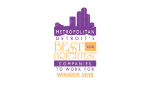 Metropolitan Detroit's Best and Brightest Companies to Work for Winner 2018