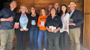 The Core Value IMPACTS Award Winners pose for a photo.